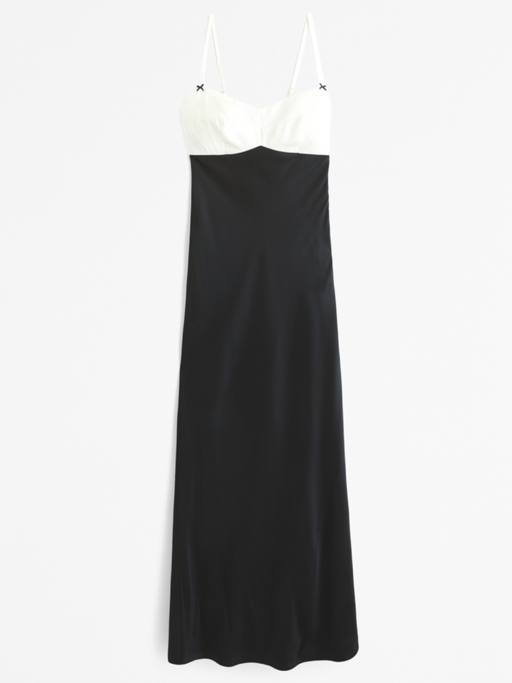 Abercrombie & Fitch Black and White Maxi Dress
